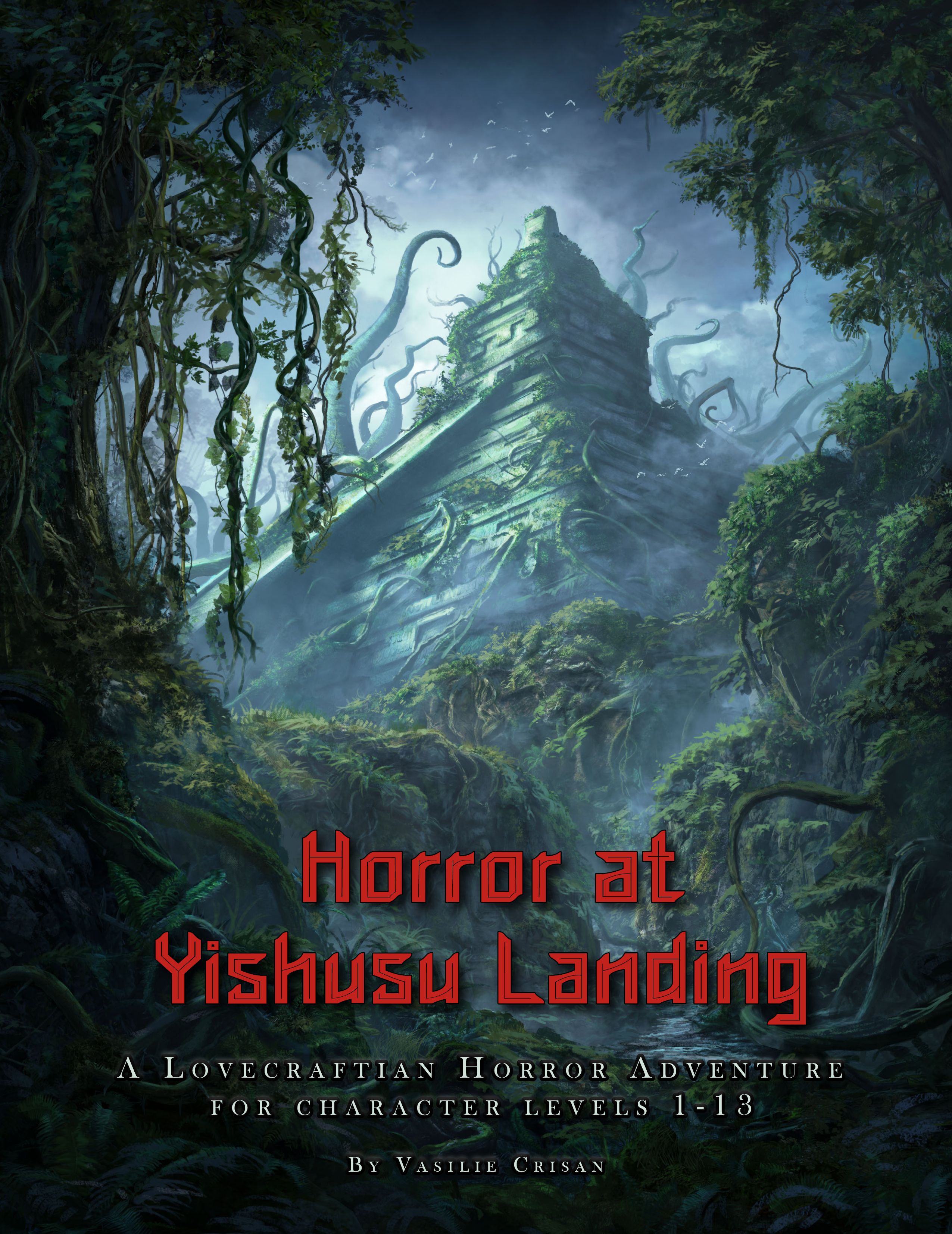Horror at Yishusu Landing cover